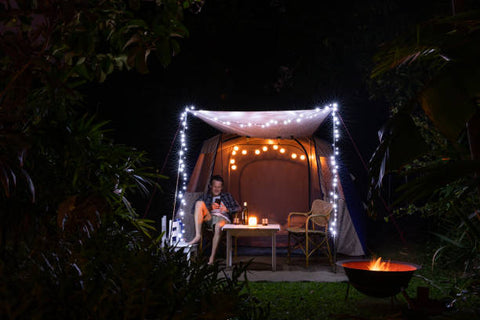 tent string lights