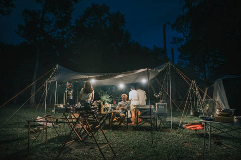 tent string lights