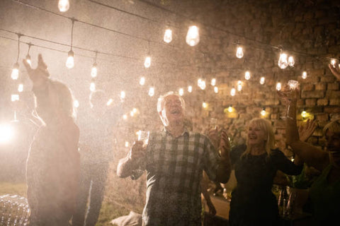 waterproof outdoor string lights