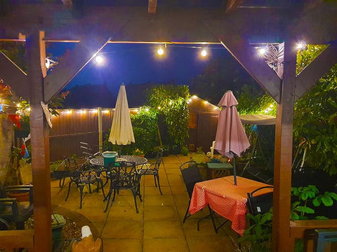 String Lights For Backyard
