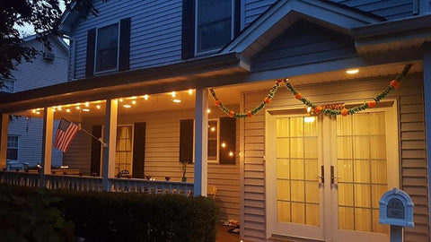 String Light For Dinner Decorating