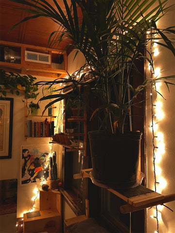 curtain string lights