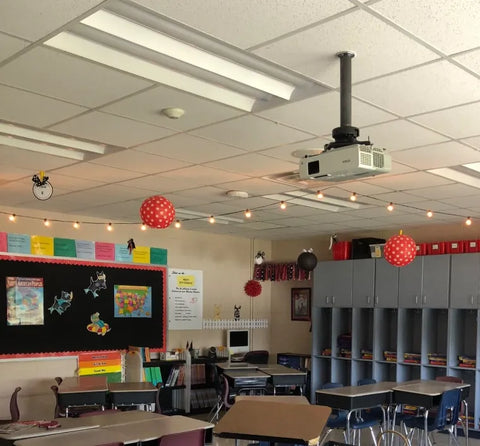String Lights Classroom