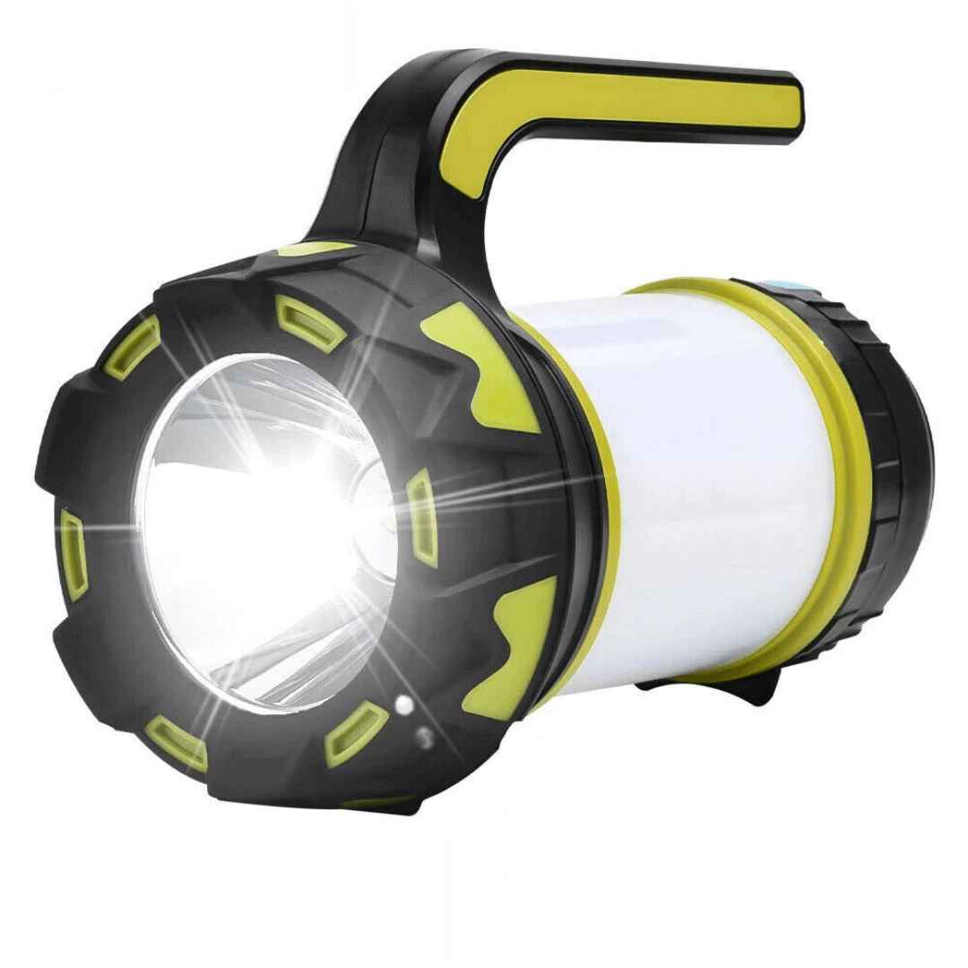 Rechargeable LED Camping Lantern With Flashlight