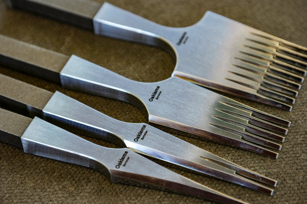 Bro.L Leather Hole Punching Tool 3.38mm 1/2/4/6 Claw Tooth Set for DIY Leather Craft