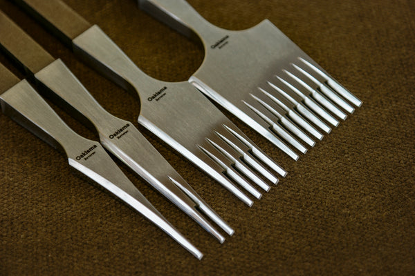 Bro.L Leather Hole Punching Tool 3.38mm 1/2/4/6 Claw Tooth Set for DIY Leather Craft