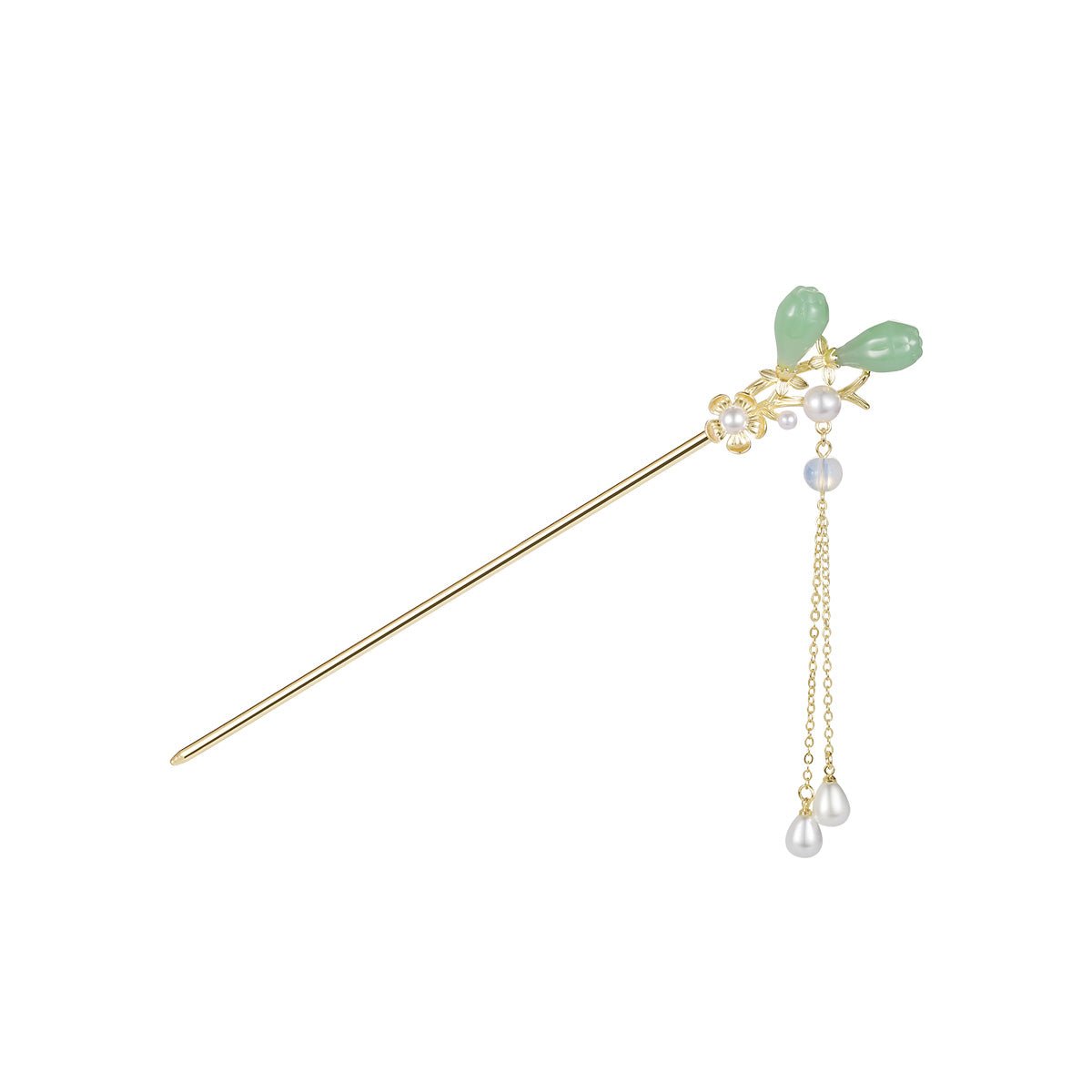 Beautiful In Spring Gold Hair Stick