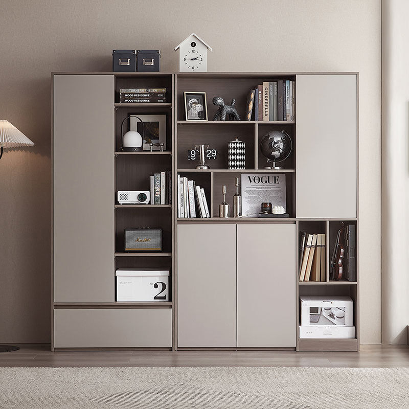 Cappuccino 1.2m Taupe Bookshelf