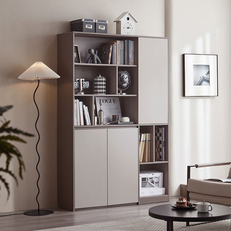 Cappuccino 1.2m Taupe Bookshelf