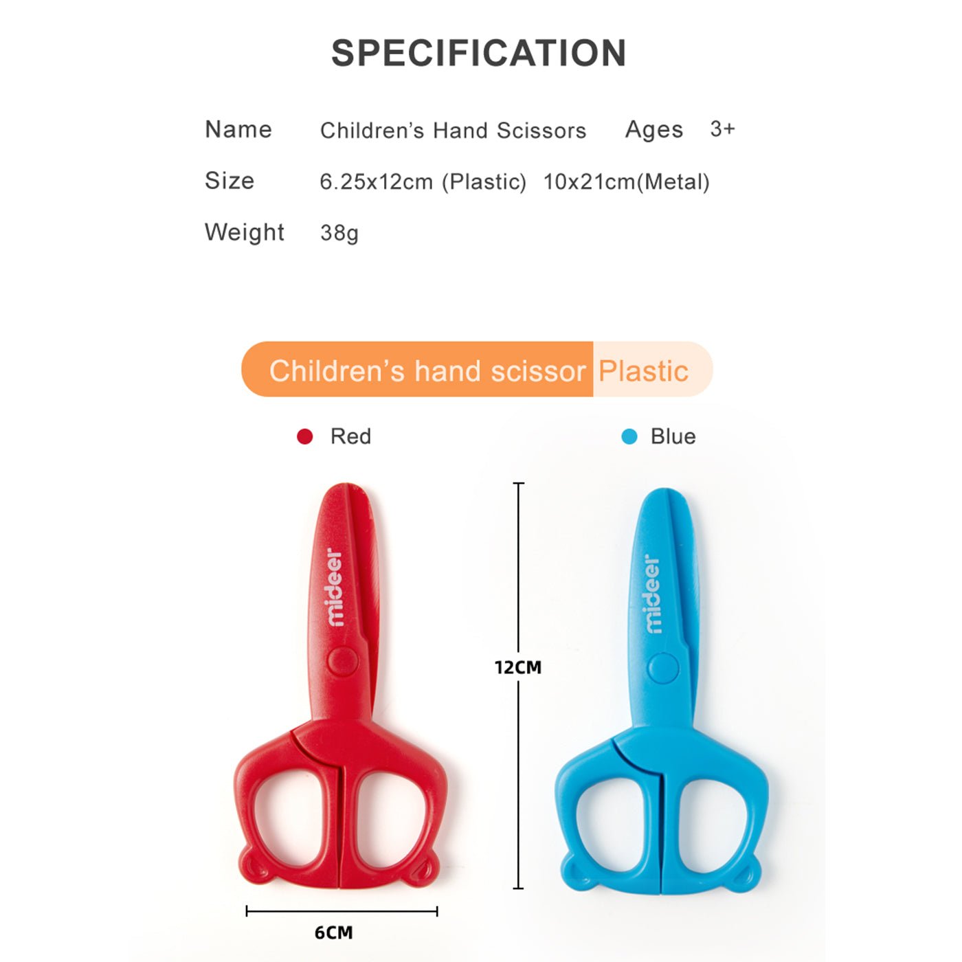 Kids Blue Scissors