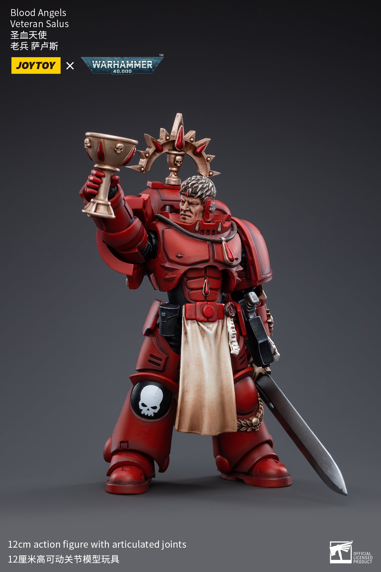 Blood Angels Veteran Salus (Rerun V1.5) - Warhammer 40K Action Figure By JOYTOY