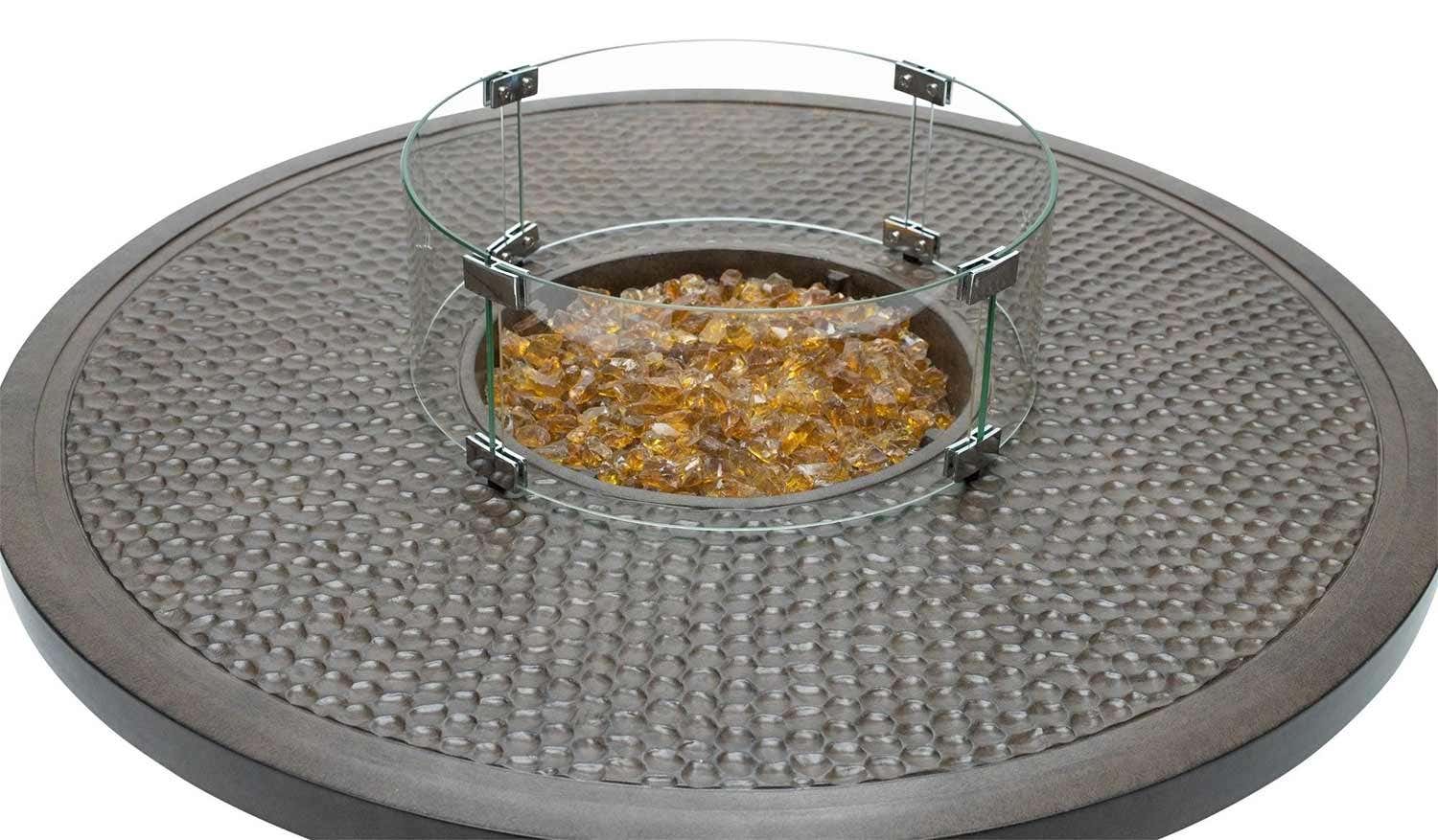 Castelle Fire Pit Glass Guards