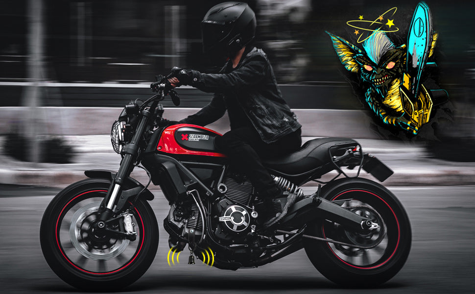 Motorcycle bike bell top