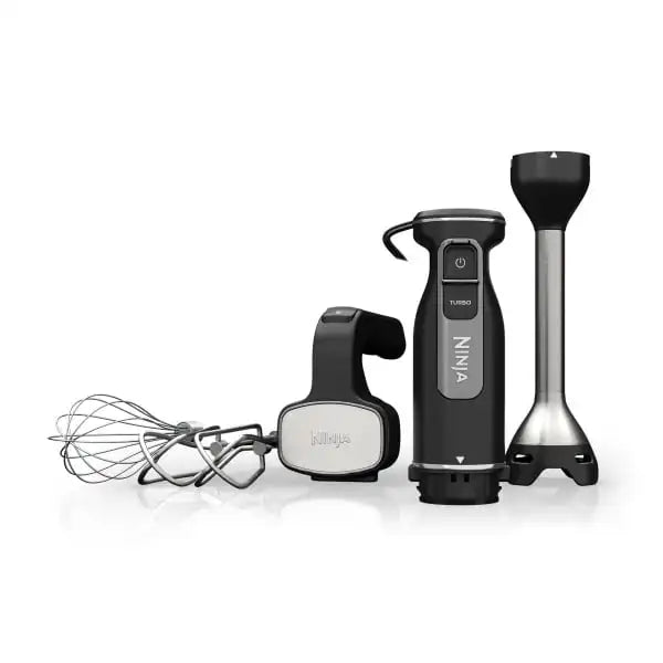 Ninja Foodi Power Mixer System, Black Immersion Blender and Hand-Mixer Combo, CI100