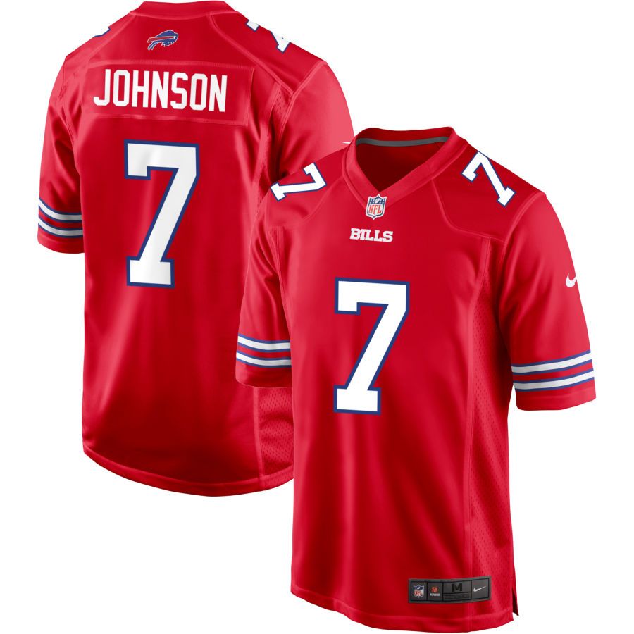 Taron Johnson Buffalo Bills Nike Alternate Game Jersey - Red
