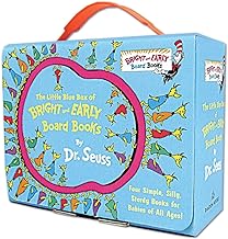 The Little Blue Boxed Set of Bright and Early Board Books by Dr. Seuss: Hop on Pop; Oh, the Thinks You Can Think!; Ten Apples Up On Top!; The Shape of ... Other Stuff (Bright & Early Board Books(TM)) by Dr. Seuss