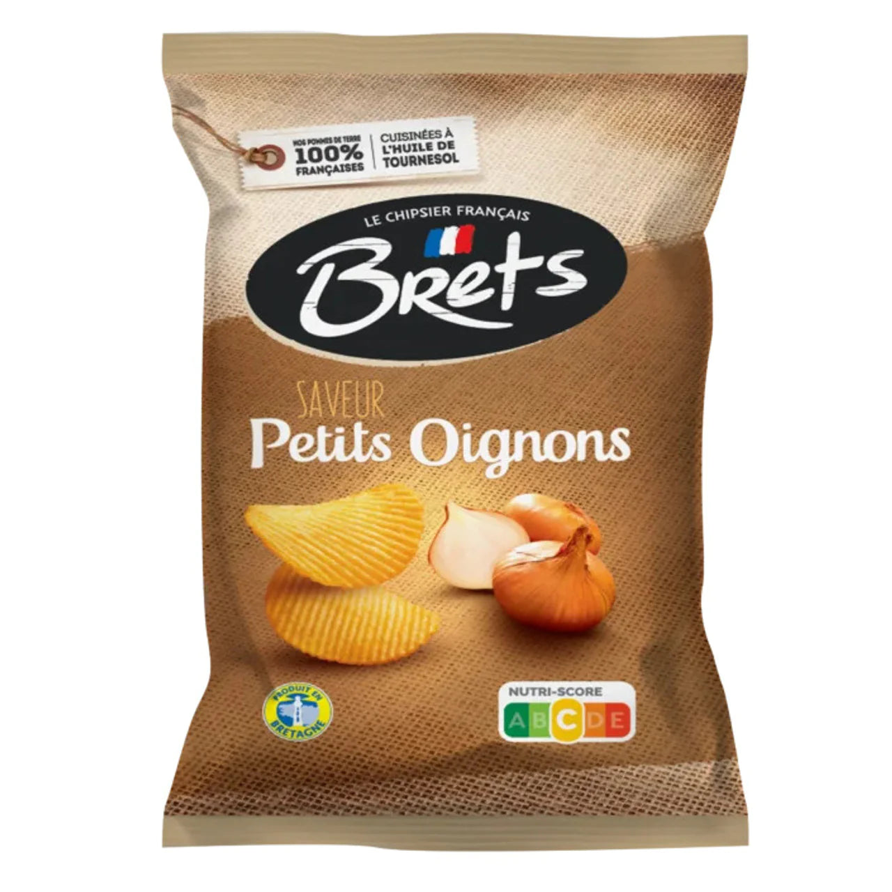 Brets Petit Onion Potato Chips, 4.4 oz