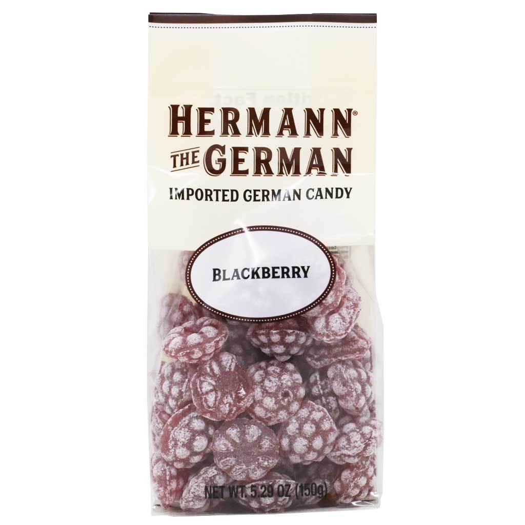 Hermann the German Blackberry Hard Candy 5.29oz
