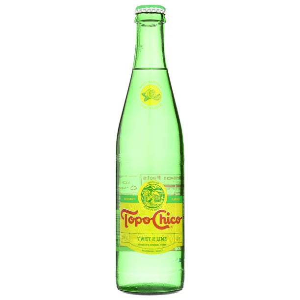 Topo Chico Mineral Water Twist of Lime, 8 oz