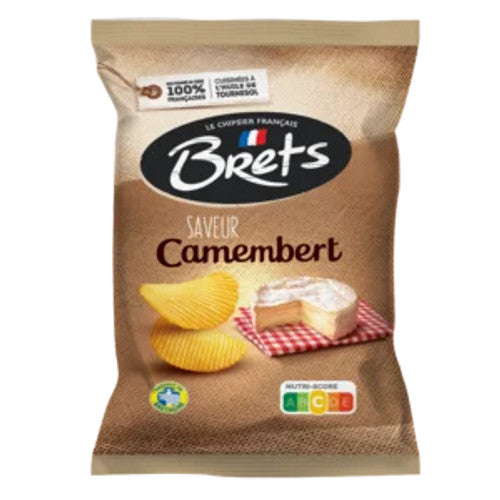 Brets Camembert Potato Chips, 4.4 oz