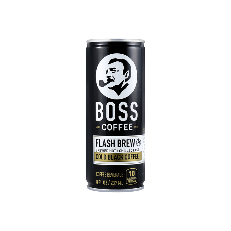 Cold Black Coffee Can 8oz