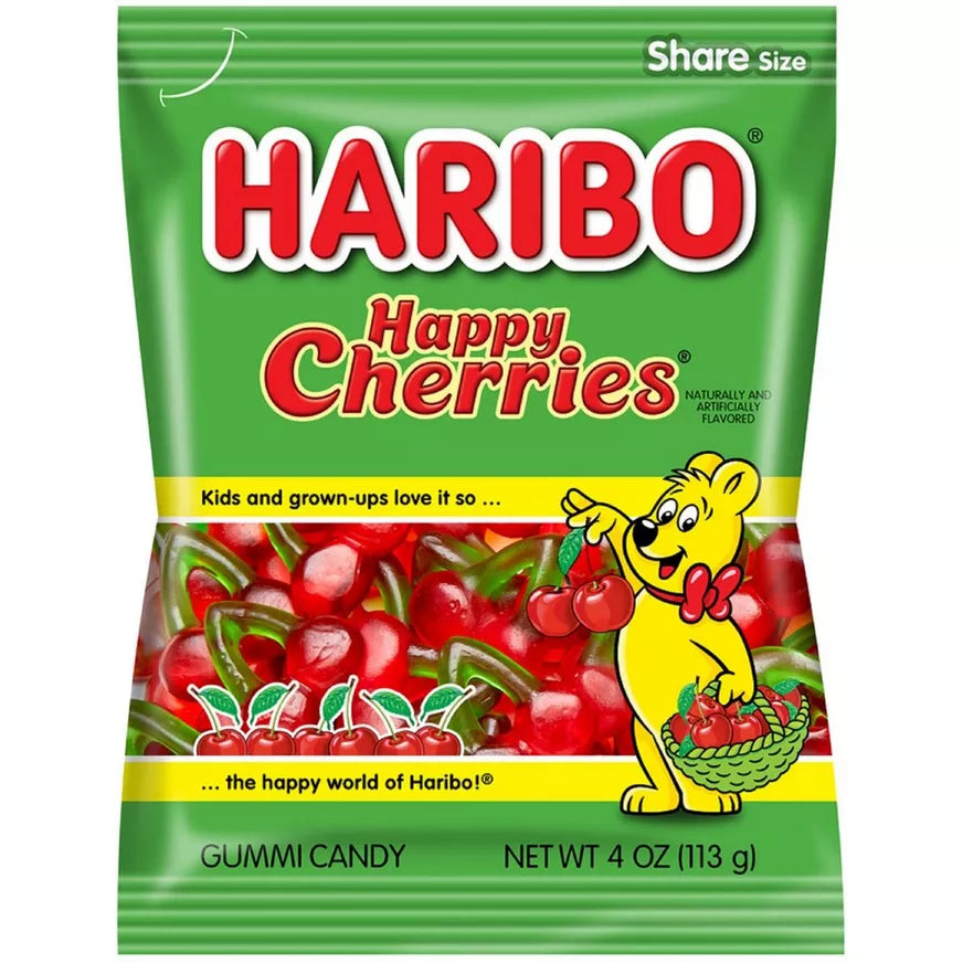 Haribo Happy Cherries Gummies