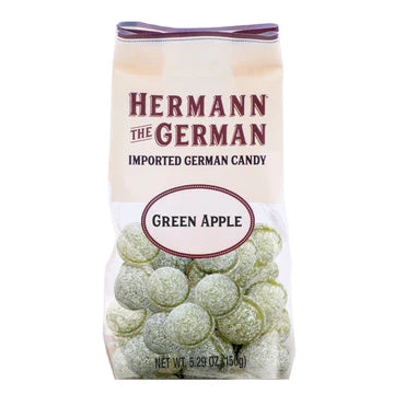 Hermann The German Green Apple Candy 5.29oz