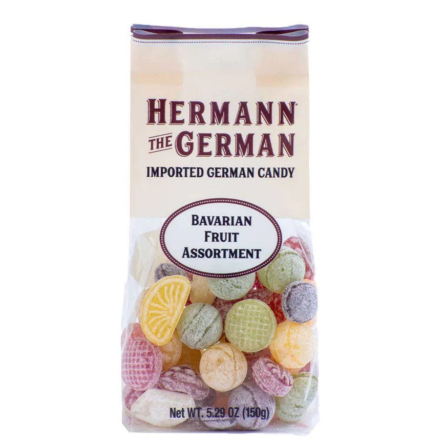 Hermann the German Bavarian Fruit Assortment Candies 5.29 oz