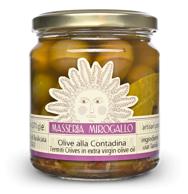 Masseria Mirogallo Olive Alla Contadina- Termiti Olives In E.V.O.O