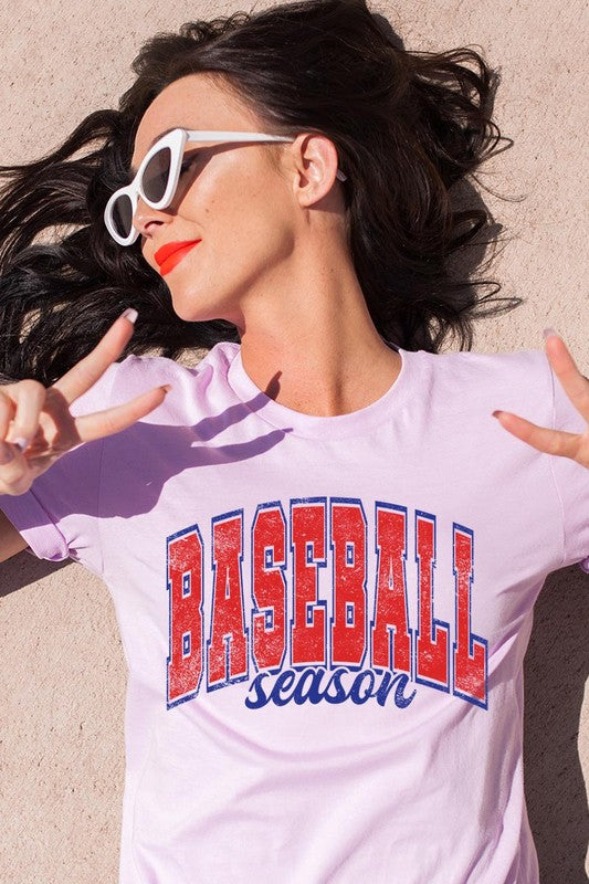 Basball Season Graphic T Shirts