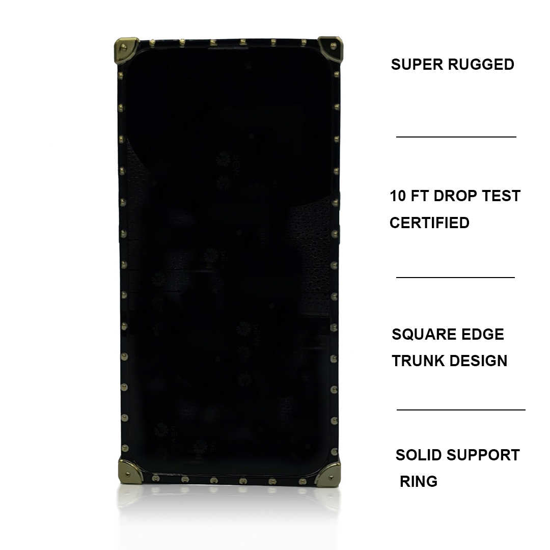 Beige Tweed Fabric Square iPhone Case