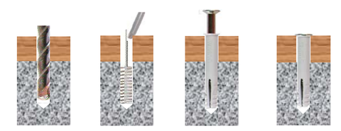 nylon framing fixing anchor