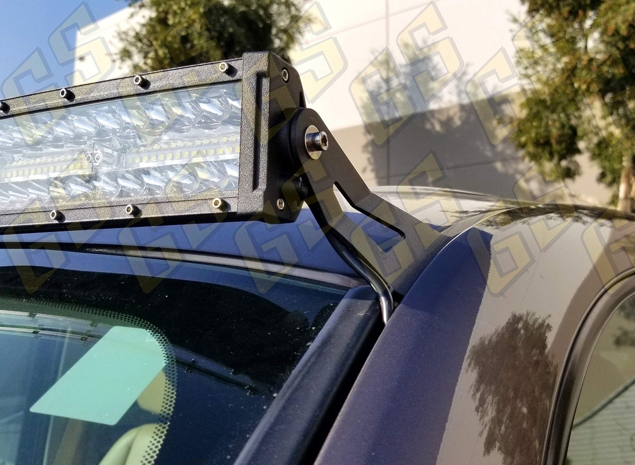 Curved LED Light Bar Brackets <37