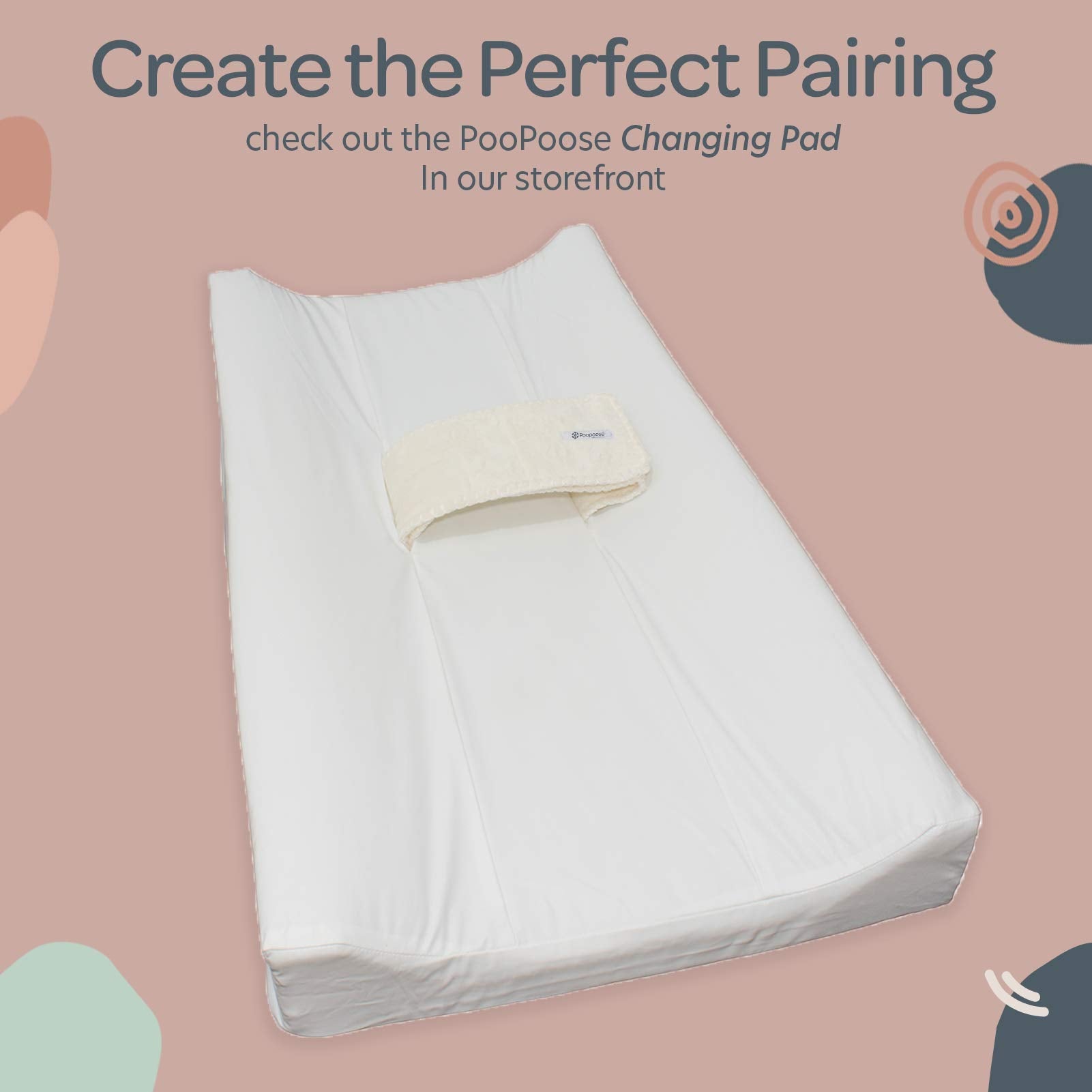 Midnight Blue Changing Pad Cover