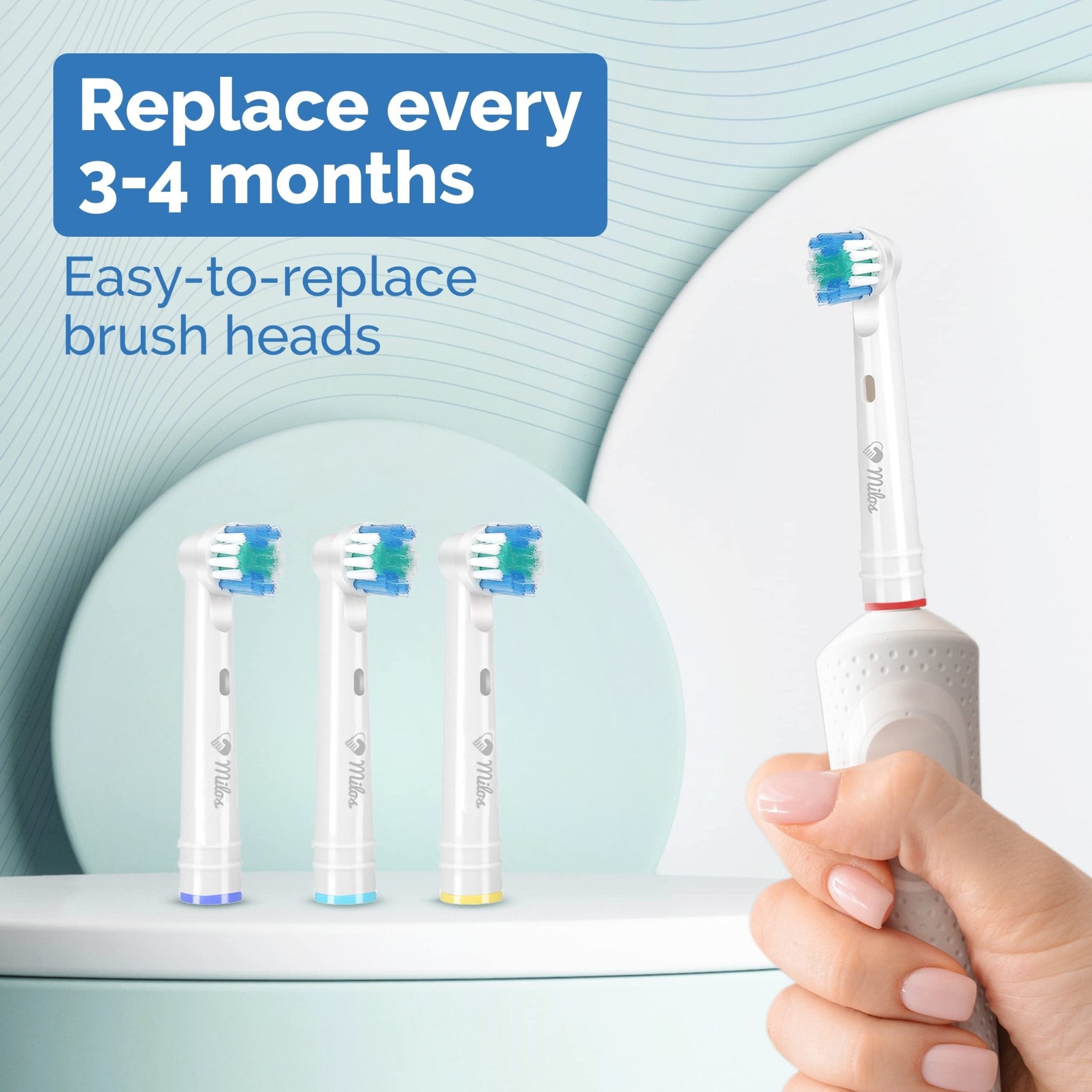 Oral B Compatible Replacement Brush Heads