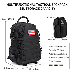 Multifunctional Tactical Backpack