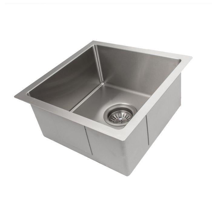 ZLINE 15 in. Boreal Undermount Single Bowl Bar Kitchen Sink in Stainless Steel, SUS-15