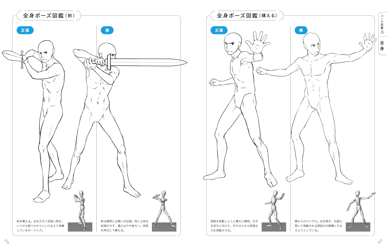 Useful for Drawing! Boy Character Parts Encyclopedia