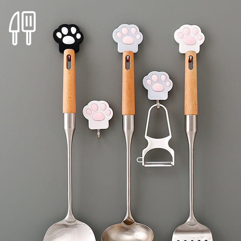 3pcs/set Cat Paw Wall Hook