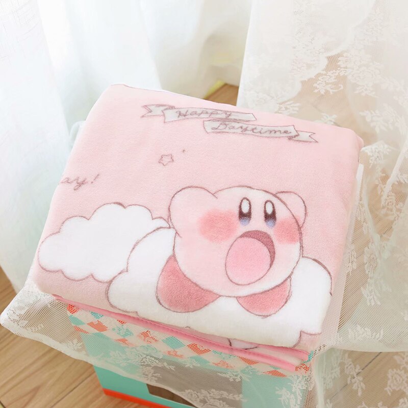 Kawaii Pink Mochi Anime Blanket