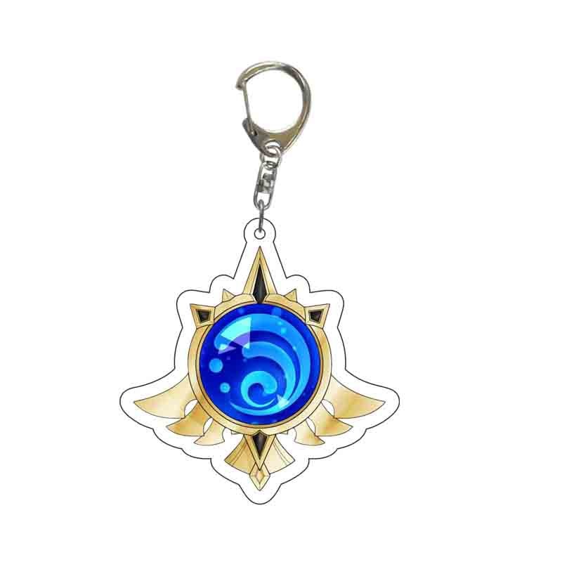 Kawaii Anime Genshin Keychain