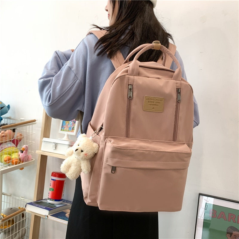 Shoppu City Double Zipper Rucksack