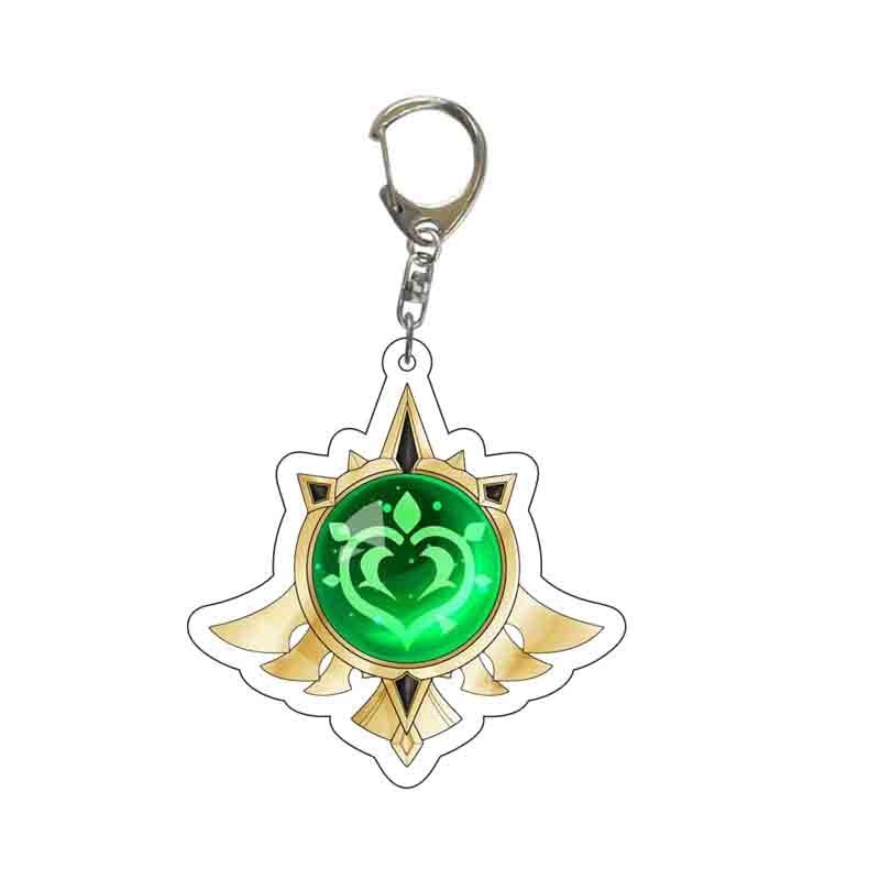 Kawaii Anime Genshin Keychain