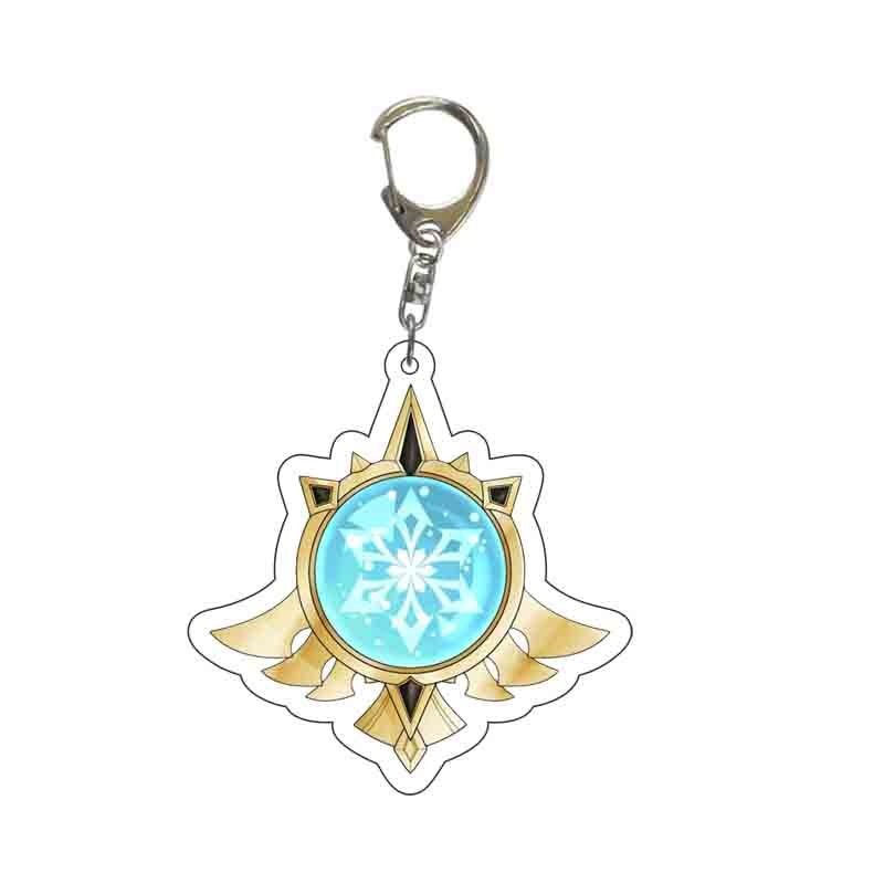 Kawaii Anime Genshin Keychain