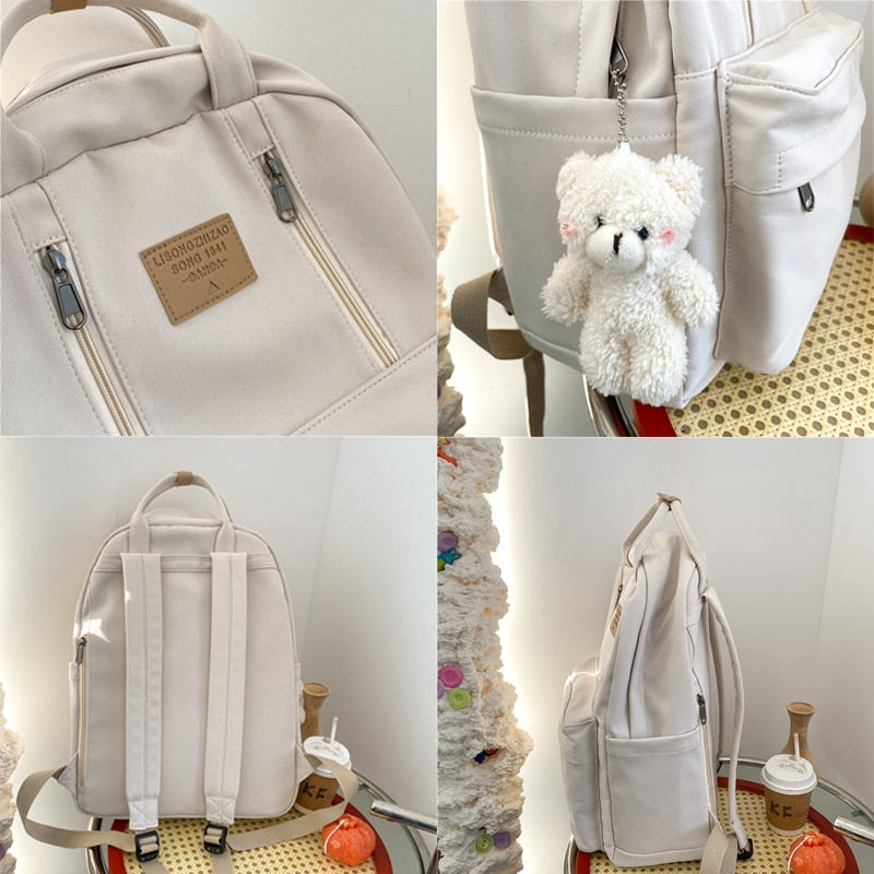 Shoppu City Double Zipper Rucksack