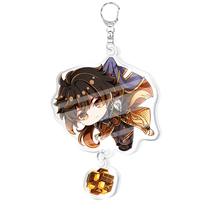 Kawaii Anime Genshin Keychain