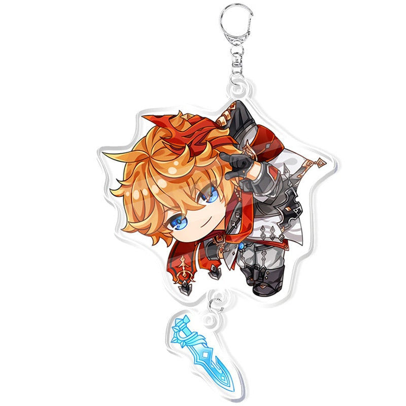 Kawaii Anime Genshin Keychain