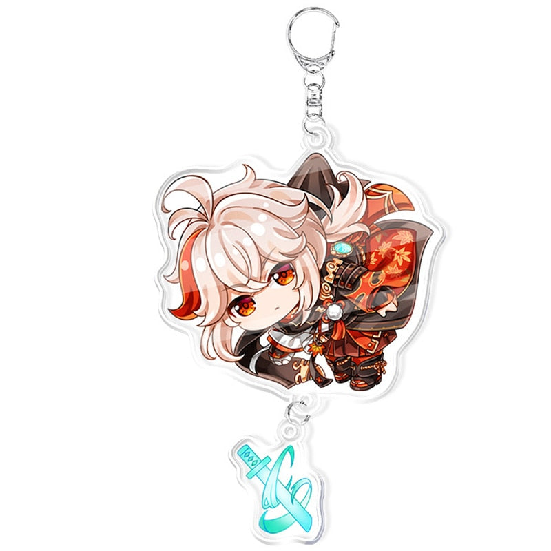 Kawaii Anime Genshin Keychain