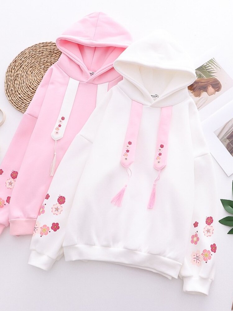 Sakura Cozy Kawaii Hoodie