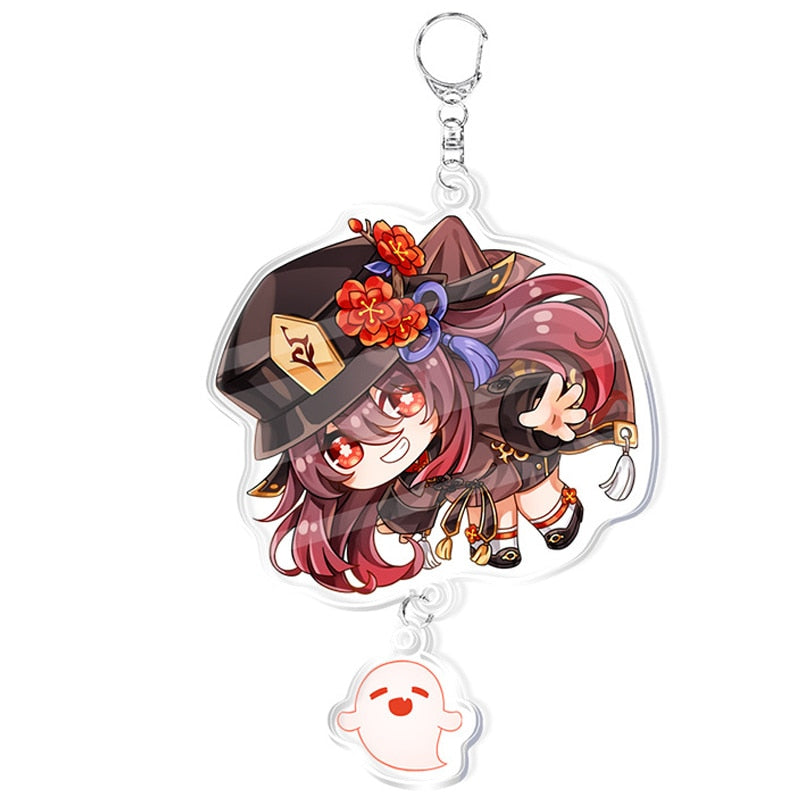 Kawaii Anime Genshin Keychain